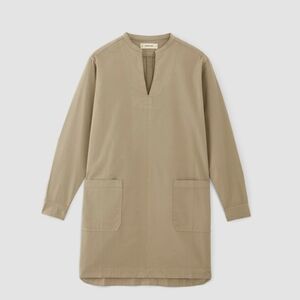 Everlane Long Sleeve Utility Mini Dress